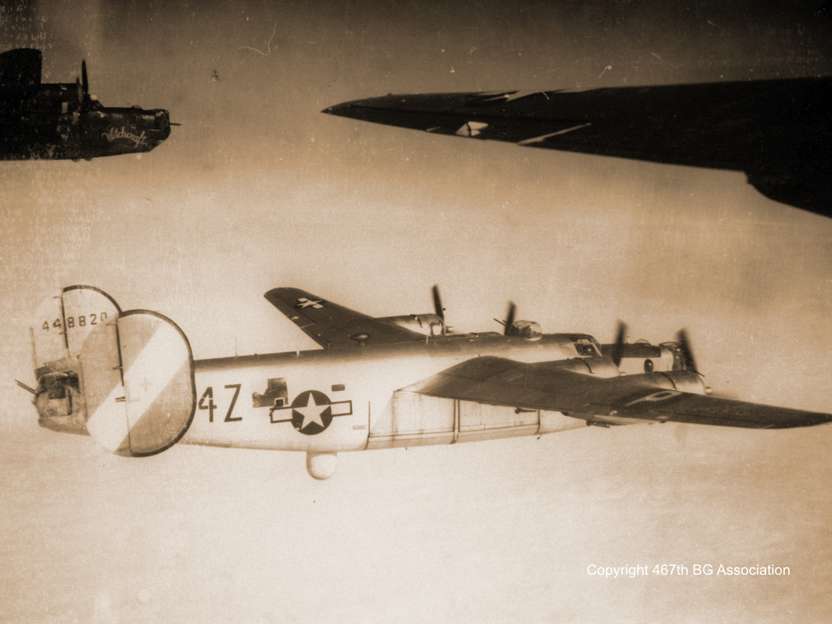 B-24J-20-FO  'Lucky 'Leven (Always a Winner)' 44-48820