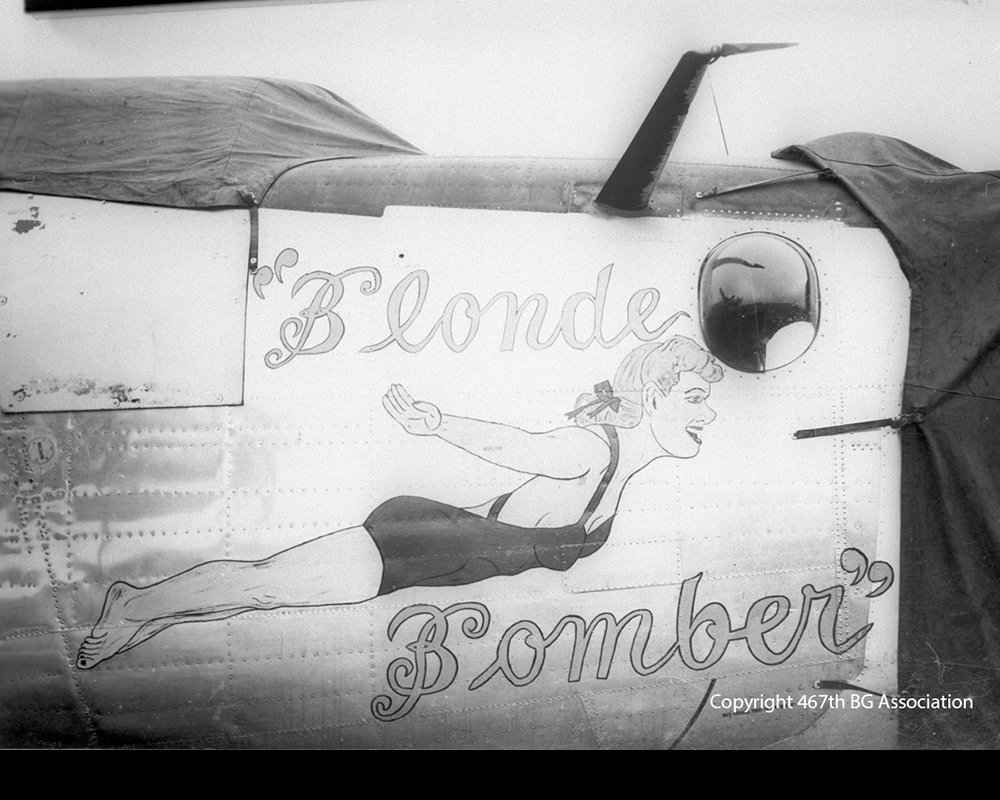 B-24H-10-DT  'Blonde Bomber' 41-28730