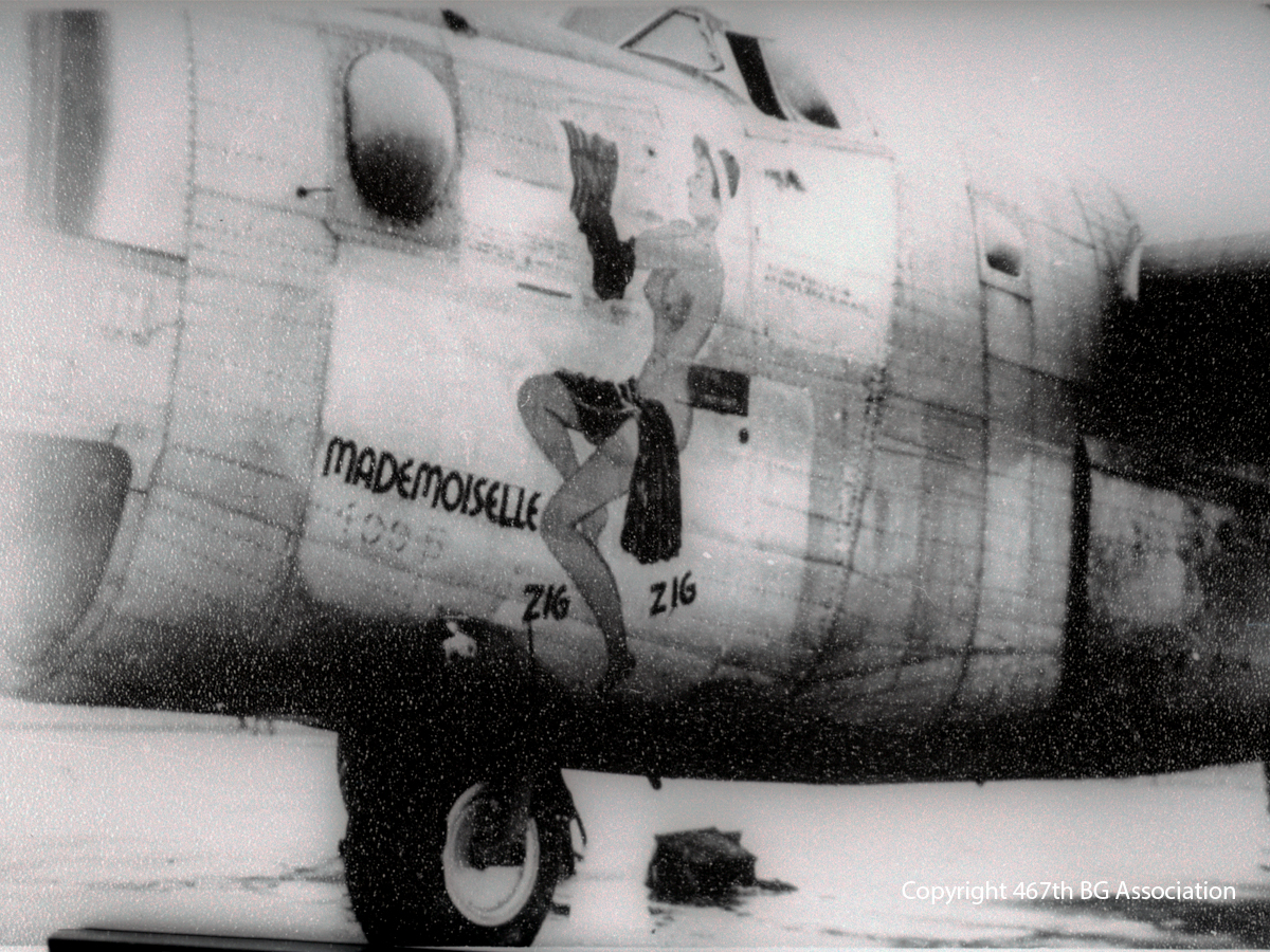 B-24J-145-CO  'Mademoiselle Zig Zig' 44-40070