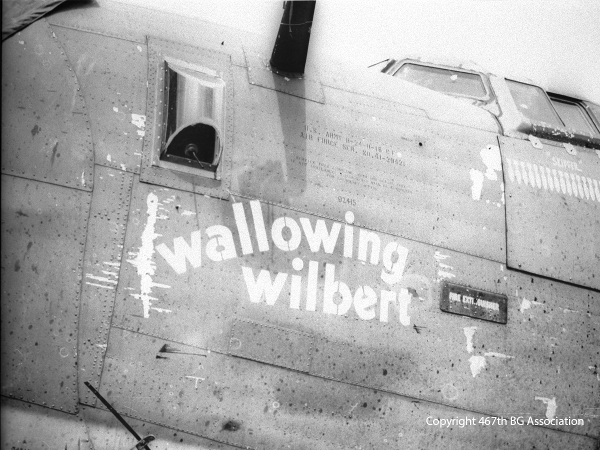 B-24H-15-CF  'Wallowing Wilbert' 41-29421