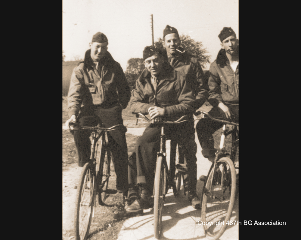 Officers of Crew #082-R1 ride their bikes