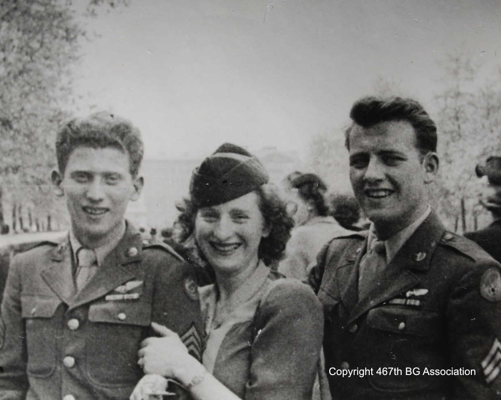 Irving Zimbler and James Spence - VE Day