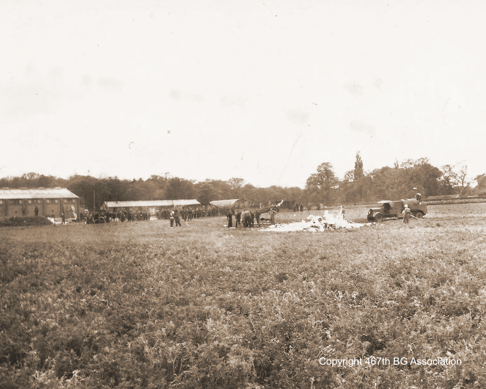 P-51 crash site between Sites 04 & 05