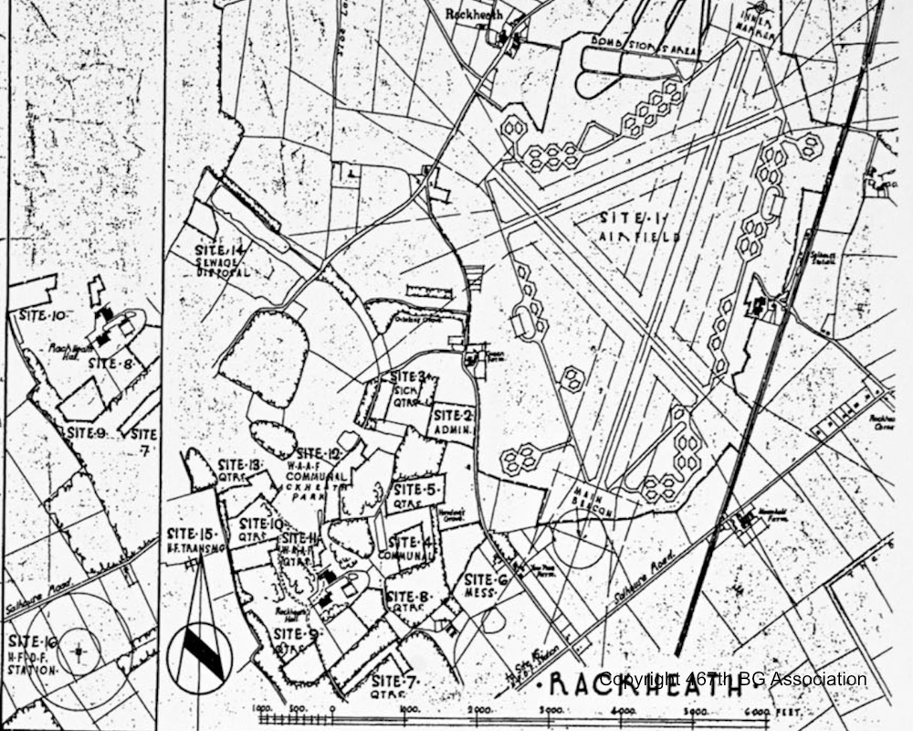 Rackheath Map